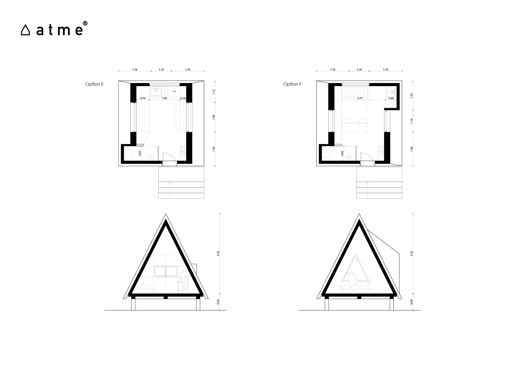 A-FRAME-HOUSE-schnitt-dachraum-wohnraum